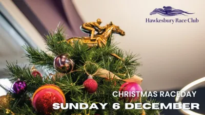Christmas Raceday | Sunday 6 December 2026