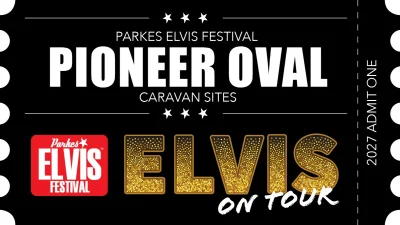 Parkes Elvis Festival 2027 - Pioneer Oval Temporary Caravan Park
