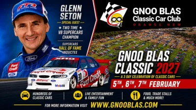 2027 Gnoo Blas Classic - 5th to 7th February 2027.