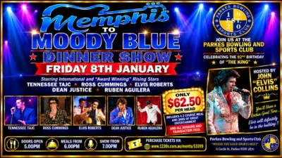 MEMPHIS TO MOODY BLUE - Dinner Show