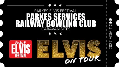 Parkes Elvis Festival 2027 -Services Railway Bowling Club Temporary Caravan Park