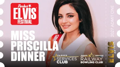 Parkes Elvis Festival 2027 - Miss Priscilla Dinner