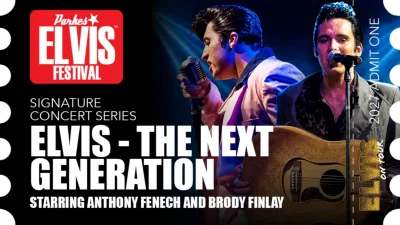 Parkes Elvis Festival 2027 - Signature Concert - Elvis - The Next Generation