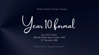 South College Campus Year 10 Formal 2026