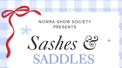 Sashes & Saddles - 2027 Nowra Show Young Woman Celebration