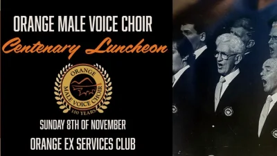 Orange Male Voice Choir - 100th Centenary Luncheon