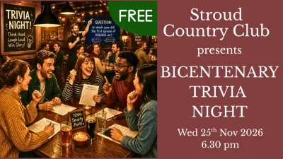 Bicentenary Trivia Night - FREE