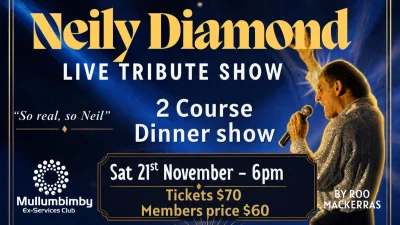Neily DIamond Dinner Show