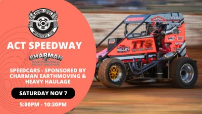ACT Speedway - Speedcars 7 November 2026