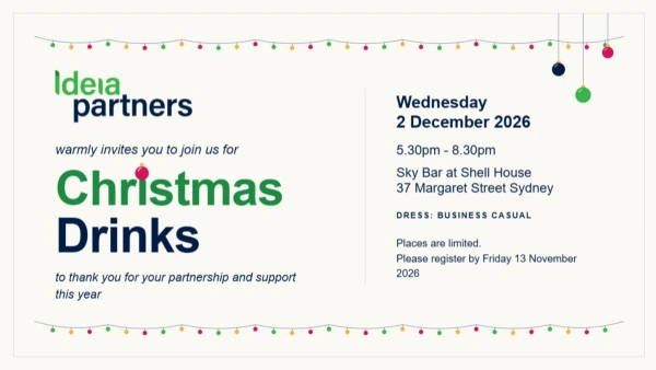 Ideia Partners Client Christmas Drinks