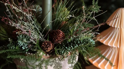 Festive Candle Centrepiece Workshop