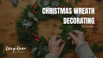 Christmas Wreath Decorating