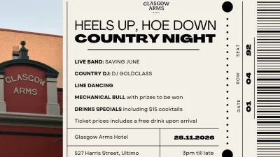 Heels Up, Hoe Down - Country Night